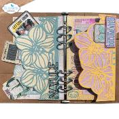 Borderpage with flowers - Dies Planner Essentials
