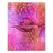 3D embossing folder - Distress mix