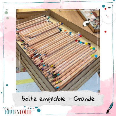 Boîte empilable - Grande