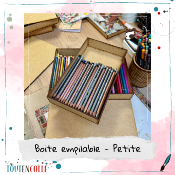 Boîtes empilable - Petite