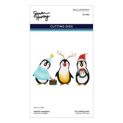 Cutting dies - Playful penguins