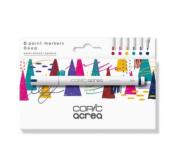 Set de 6 marqueurs opaques - Copic Acrea - Deep