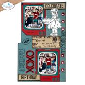 Celebrations 2 - clear stamp + dies