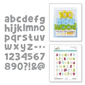 Cutting dies - Pooh's Alphabet, numbers and more