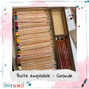 Boîte empilable - Grande