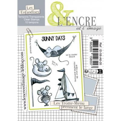 Tampons Les Trotte-Menu prennent le large - Les Enfandises