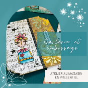 Atelier au Magasin - Carterie et embossage - samedi 28 septembre 24