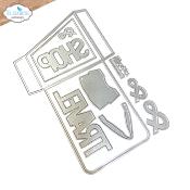 Sidekick - slanting library pocket with bag - Dies Planner Essentials