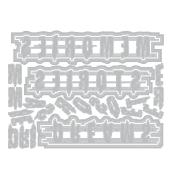 Seth Apter thinlits die - Word wafers #2