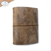 Art Journal "Passeport XL" - brown