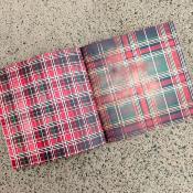 Mixe Media Art Paper - Tartan Textures - 20x20