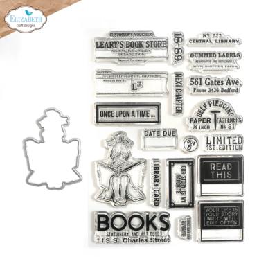 The bookstore - clear stamp + dies