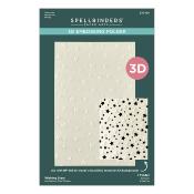 3D embossing folder - Wishing stars