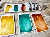 Desert Horizons - watercolor triad set - 3 tubes 5mL