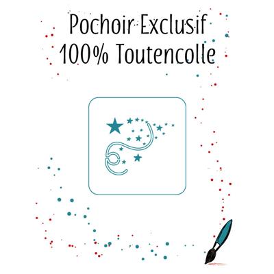 Pochoir étoile filante