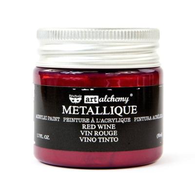 Art Alchemy Metallique Paint <br>Red Wine