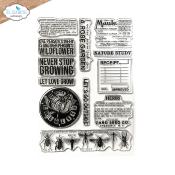 Wildflower - clear stamp