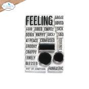 Feelings - clear stamp