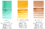 Desert Horizons - watercolor triad set - 3 tubes 5mL