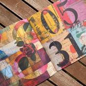 Mixe Media Art Paper - Nature's inspiration - 20x20