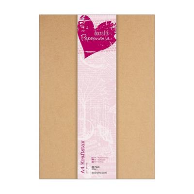 Lot de 25 papiers kraft 280gsm