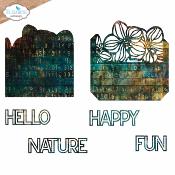 Pocket with flowers - Dies Planner Essentials