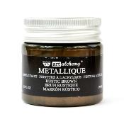 Art Alchemy Metallique Paint <br>Rustic Brown