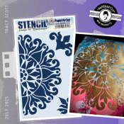 Pochoir PS476 by Tracy Scott - L