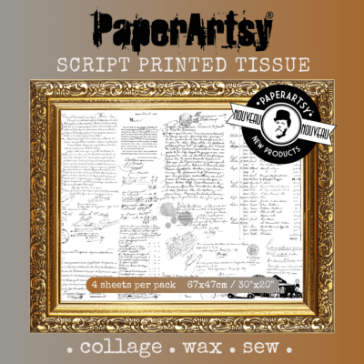 4 Printed Tissue - Script