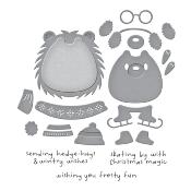 Stamps and Die cutting set - Hedge Hugs