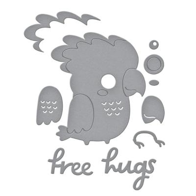 Cutting dies - Free hugs Oscar