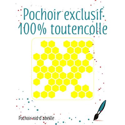 Pochoir Nid d'Abeille