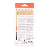 12 crayons de couleurs