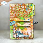 Floral slots file folder - Art Journal Specials