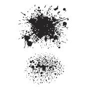 BetterPress plate - Splatters