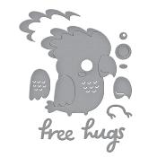 Cutting dies - Free hugs Oscar
