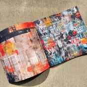 Mixe Media Art Paper - Creepsville Gazette - 20x20