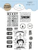Winter story - clear stamp