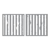 Pochoir "Tattered Stripes"