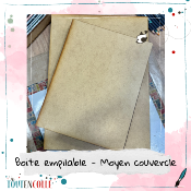 Couvercle Moyen pour boite empilable