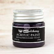 Art Alchemy Metallique Paint <br>Dark Velvet