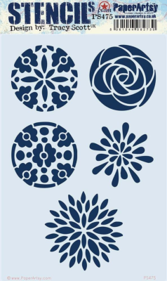 Pochoir PS475 by Tracy Scott - L