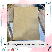 Grand Couvercle pour boite empilable