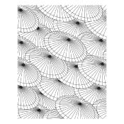 BetterPress plate - Parasols - Kyoto