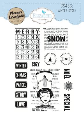 Winter story - clear stamp