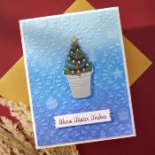 3D embossing folder - Country Christmas