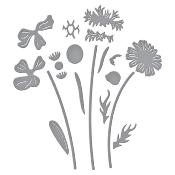 Cutting dies - Layered wildflowers