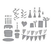 Cutting dies - Classic Pooh - Birthday accessories