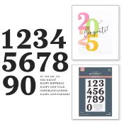 BetterPress plate - Bold color mix numbers