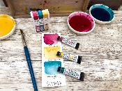 Summer - watercolor triad set - 3 tubes 5mL